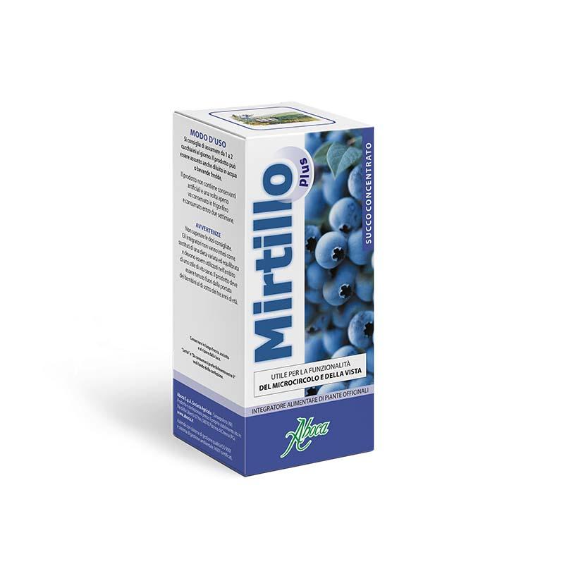 Aboca Mirtillo Plus succo concentrato per la salute di vista e circolazione 100 ml