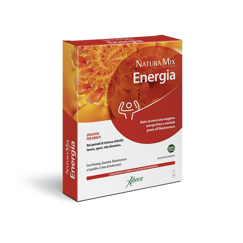 Aboca Natura Mix Advanced Energia 10 flaconcini
