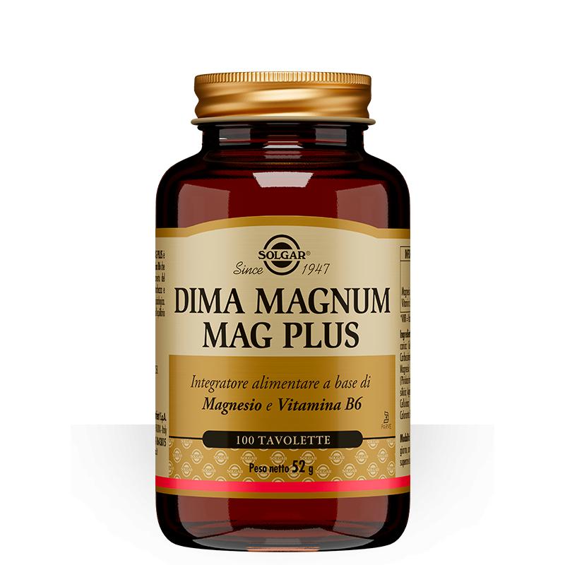 Solgar Dima Magnum Mag Plus Integratore Di Magnesio 100 Tavolette