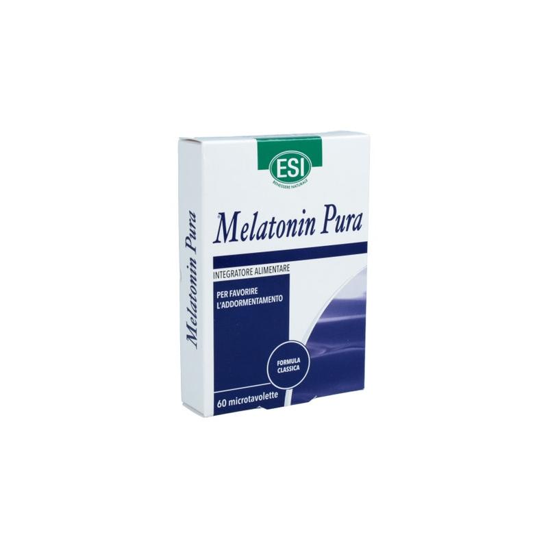 Esi Melatonin Pura integratore per Favorire il Sonno 60 Tavoltte