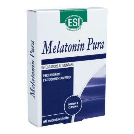 Esi Melatonin Pura integratore per Favorire il Sonno 60 Tavoltte