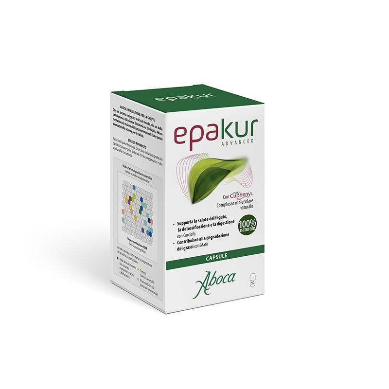 Aboca Epakur Advanced capsule per la disintossicazione del fegato formato 50 cps