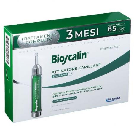 Bioscalin Attivatore Capillare ISFRP-1 per Contrastare la Caduta dei Capelli 2x10ml