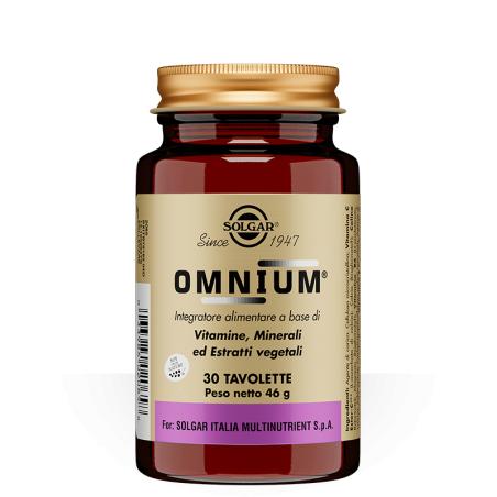 Solgar Omnium Integratore Alimentare 30 Tav