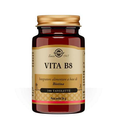 Solgar Vita B8 integratore di biotina 100 tavolette