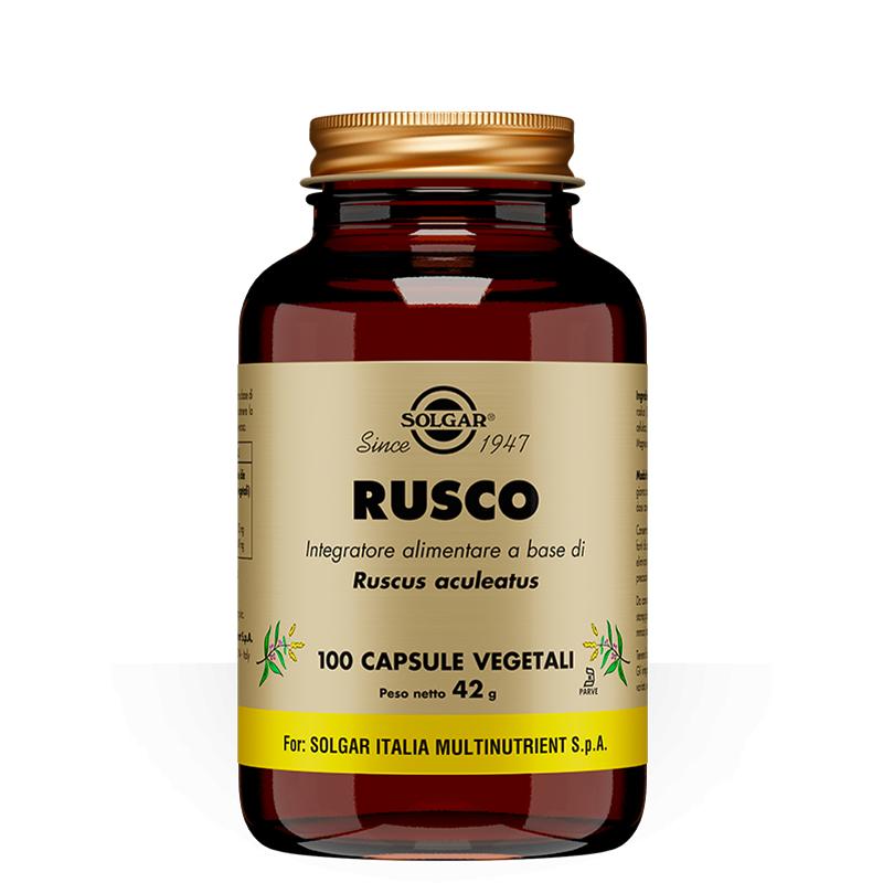 Solgar Rusco 100 Capsule Integratore Microcircolo