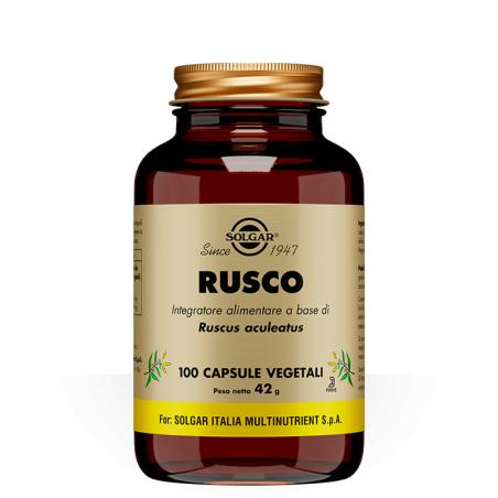Solgar Rusco 100 Capsule Integratore Microcircolo