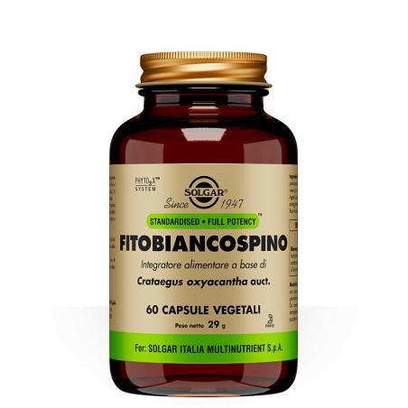 Solgar Multinutrient Integratore Fitobiancospino per Favorire il Rilassamento 60 Capsule