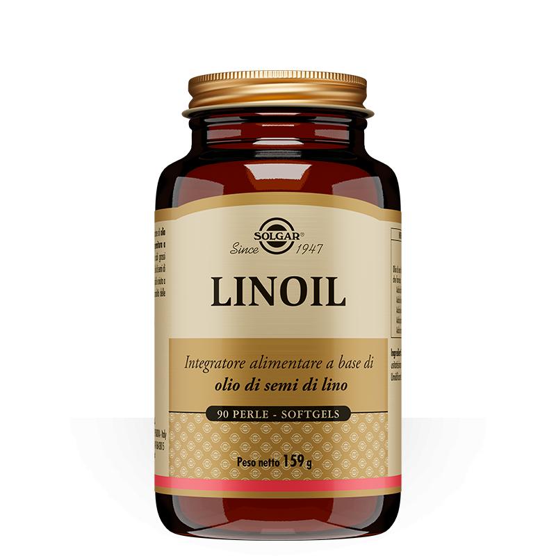 Solgar Linoil Integratore Alimentare a base di Semi di Lino 90 perle