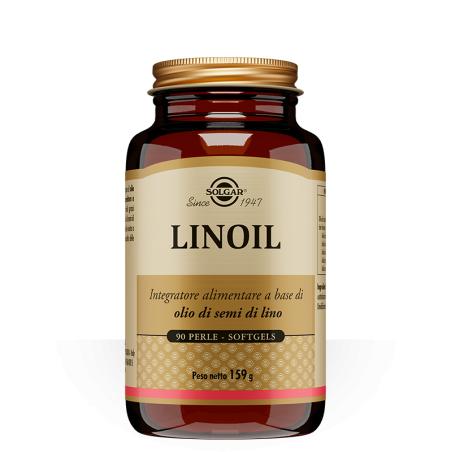 Solgar Linoil Integratore Alimentare a base di Semi di Lino 90 perle