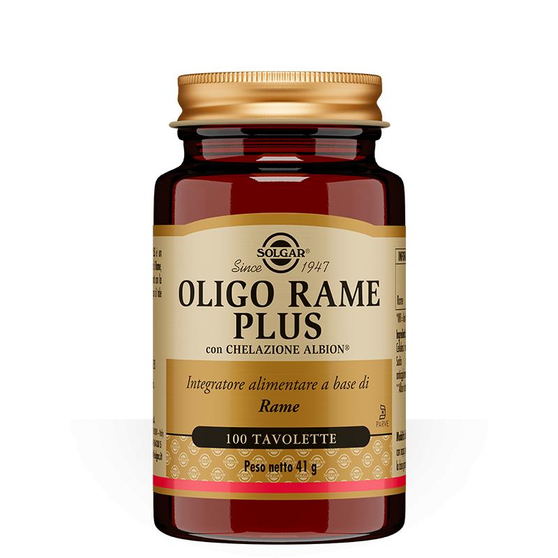 Solgar Oligo Rame Plus integratore alimentare 100 tavolette