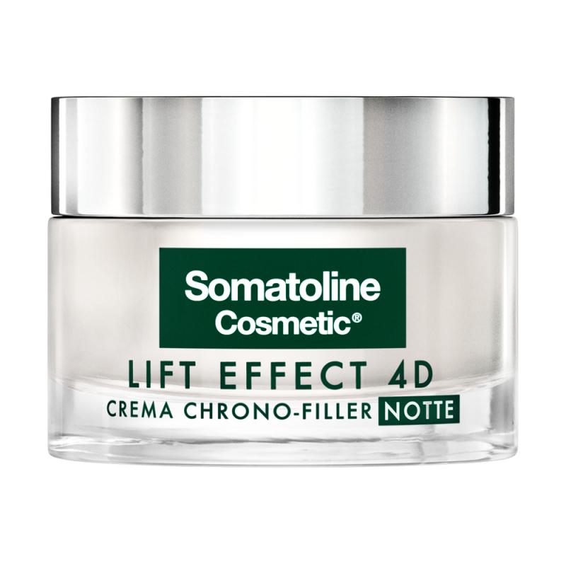 Somatoline Cosmetic Viso Lift Effect 4D Crema Chrono Filler Notte 50ml