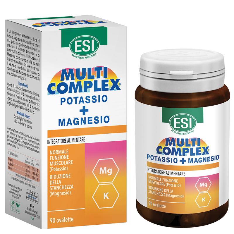 Esi Multicomplex magnesio e potassio 90 ovalette