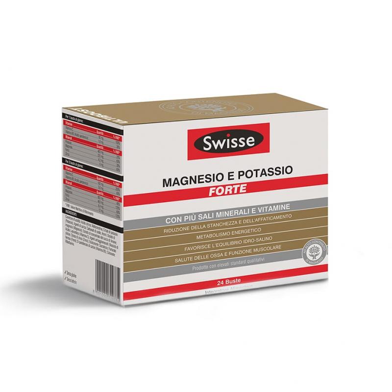 Swisse Magnesio e Potassio Forte 24 Bustine