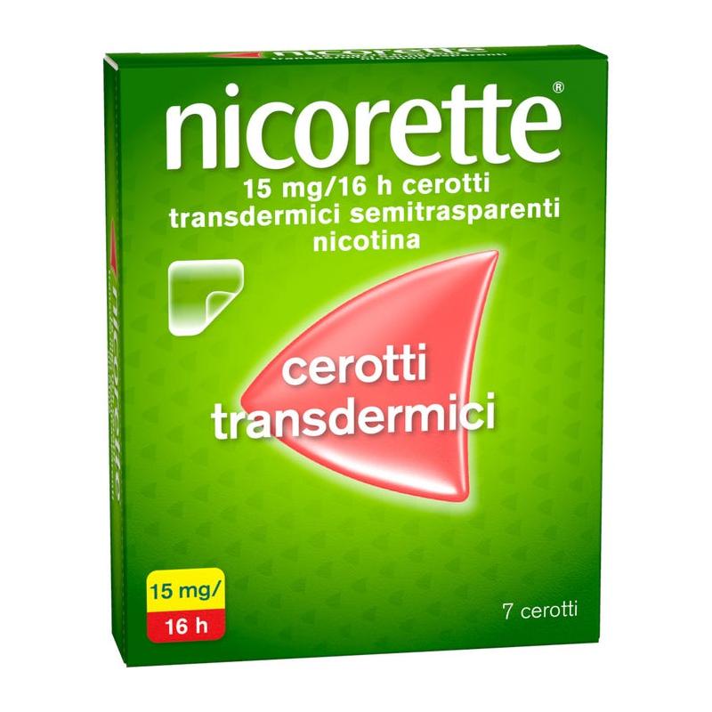 Nicorette 7 Cerotti Transdermici 15mg/16H