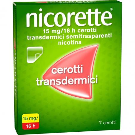 Nicorette 7 Cerotti Transdermici 15mg/16H