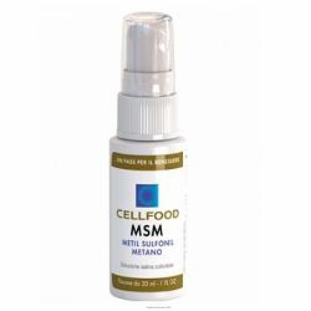 Cellfood MSM Spray Integratore 30ml - Scadenza prodotto 31/12/2026