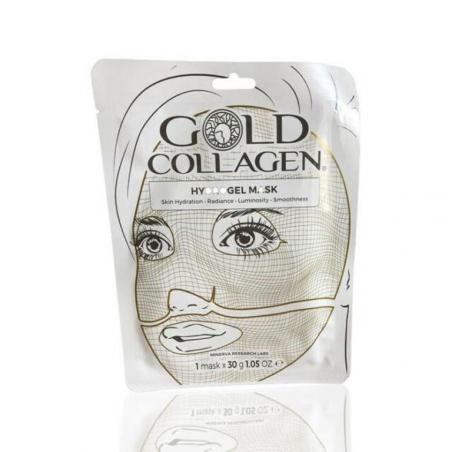 Minerva Gold Collagen Hydrogel Mask Idratante Illuminante 1 Pezzo