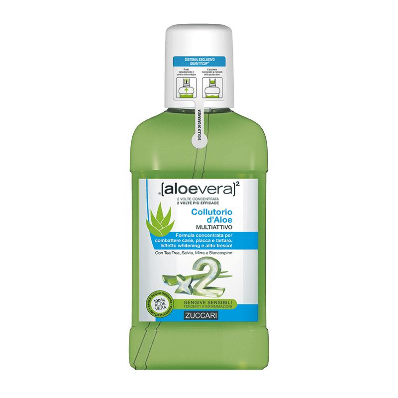 Zuccari [aloevera]2  Colluttorio d'Aloe Multi-Attivo