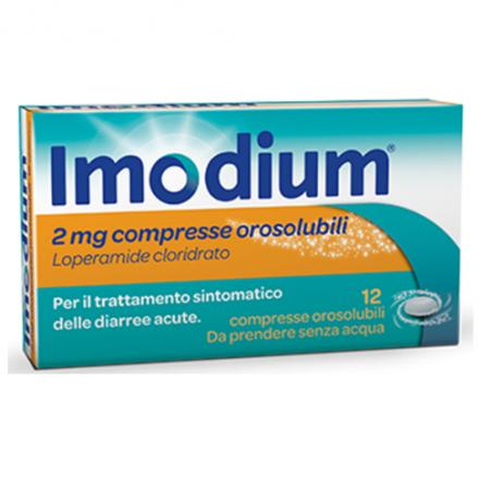 IMODIUM*12 cpr orosolub 2 mg
