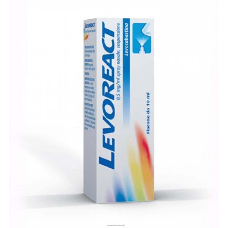 LEVOREACT*spray nasale 10 ml 0,5 mg/ml