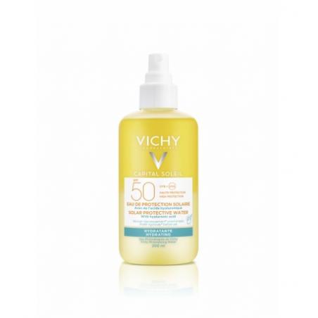 Vichy Capital Soleil Acqua Solare Idratante Spf 50 flacone da 200 ml