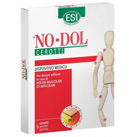 Esi No Dol 5 Cerotti Medicati Soluzione Naturale per Dolori e Contratture