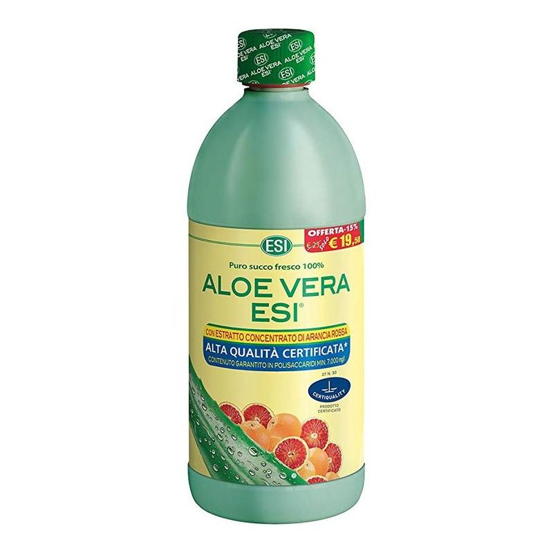 Esi Aloe Vera Succo con Arancia Rossa Depurativo 1 litro