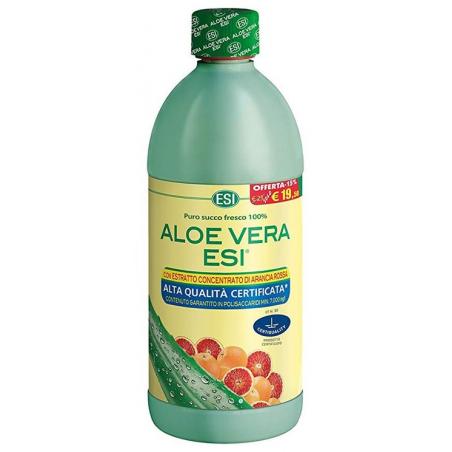 Esi Aloe Vera Succo con Arancia Rossa Depurativo 1 litro