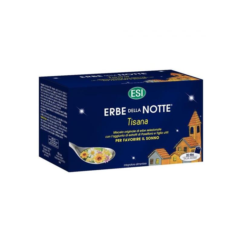 Esi Erbe Della Notte Tisana 20 Filtri