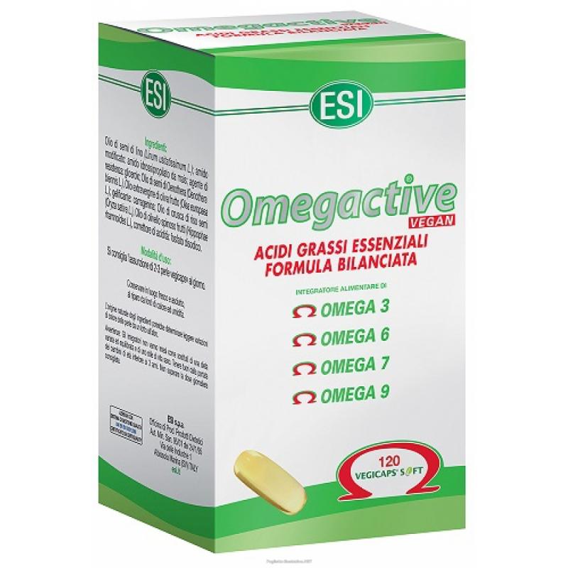 Esi Omegactive Vegan Integratore Alimentare per il Colesterolo