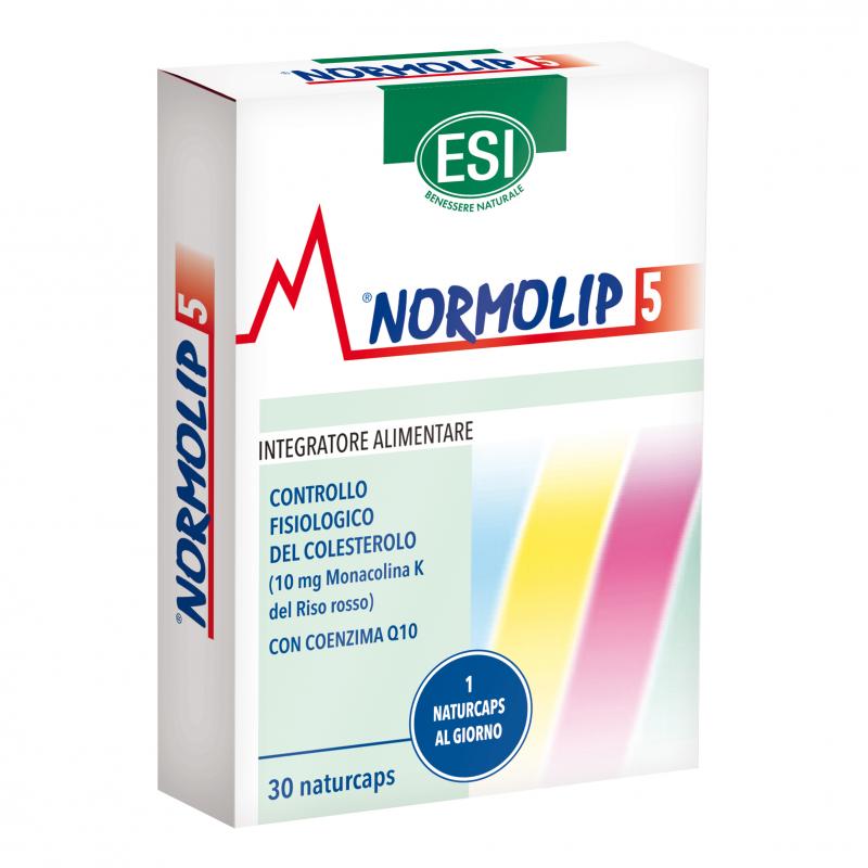 Esi Normolip 5 Integratore per il Controllo del Colesterolo 30 Capsule