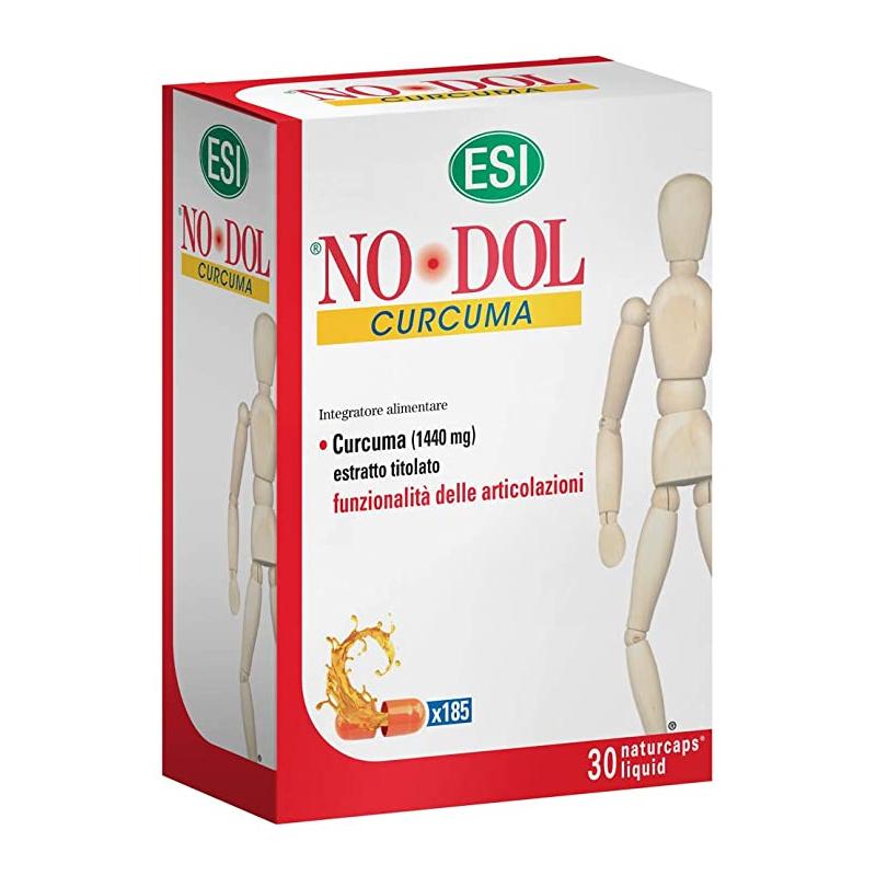 Esi No Dol Curcuma Integratore Per Le Ossa ed Articolazioni 30 Capsule