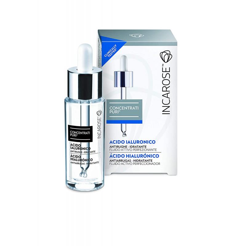 Incarose Concentrati Puri Acido Ialuronico Viso Collo Antirughe 15 ml