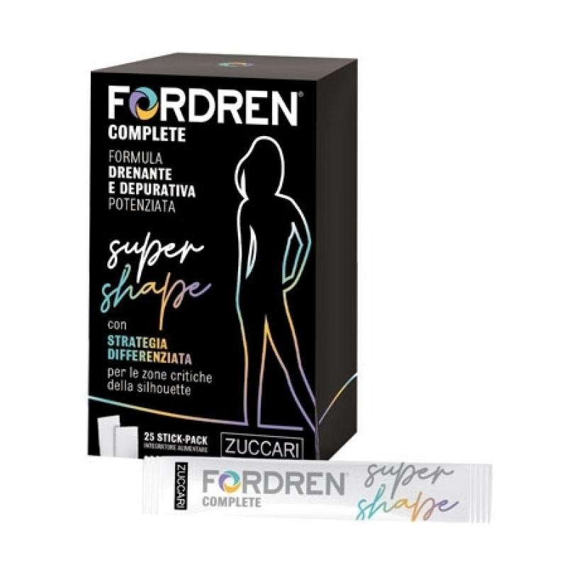 Zuccari Fordren Complete Supershape Rimedio per Contrastare la Cellulite 25 Stick