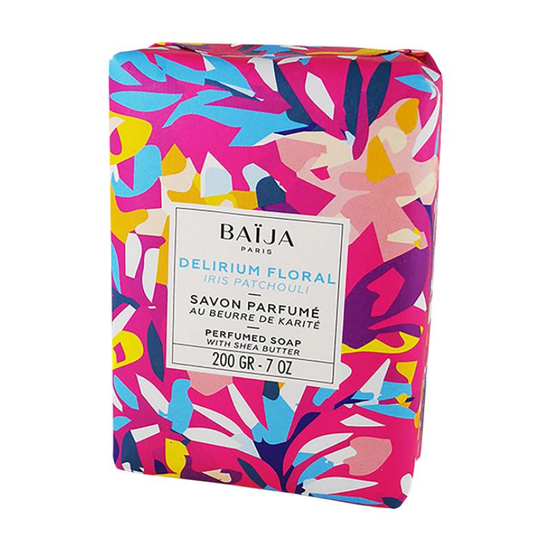 Baija Delirium Floral perfumed soap con patchouli e irirs da 200 g