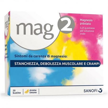 Sanofi Mag 2* Contro la Stanchezza 20 bustine 2,25 g