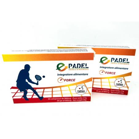 e-Padel Force da 30 bustine