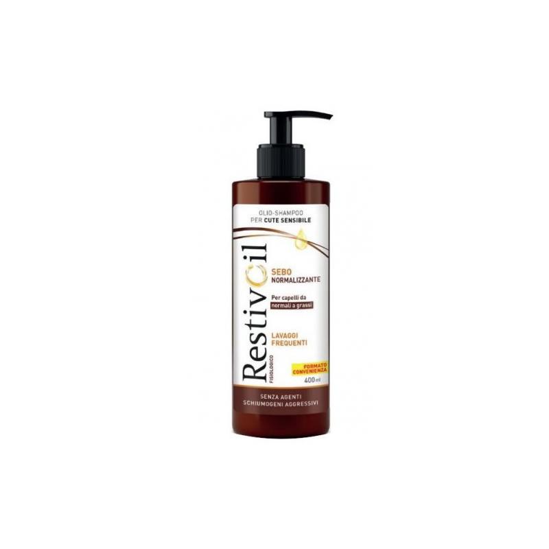 RestivOil Fisiologico Sebonormalizzante Olio Shampoo 400ml