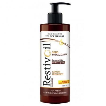 RestivOil Fisiologico Sebonormalizzante Olio Shampoo 400ml