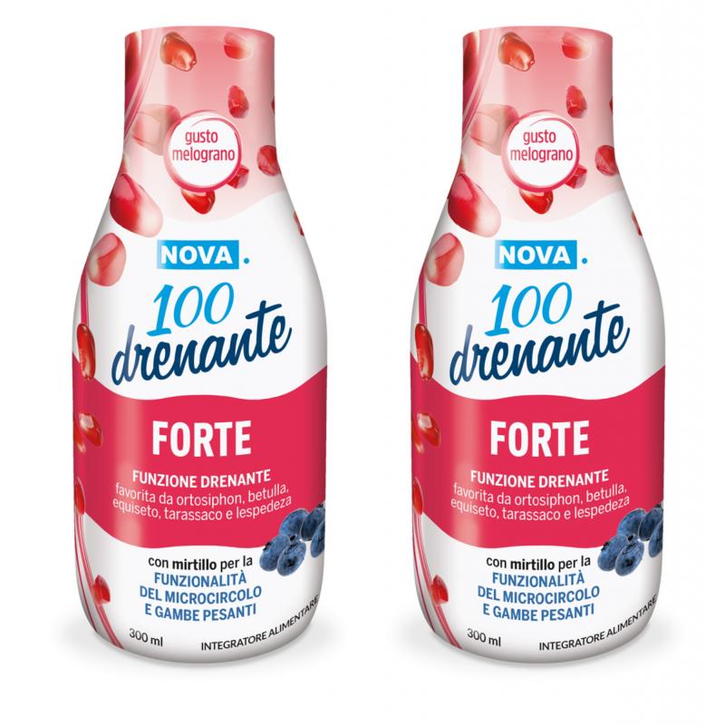 Nova 100 Drenante Forte Mirtillo e Betulla Bipack 2 X 300 ML