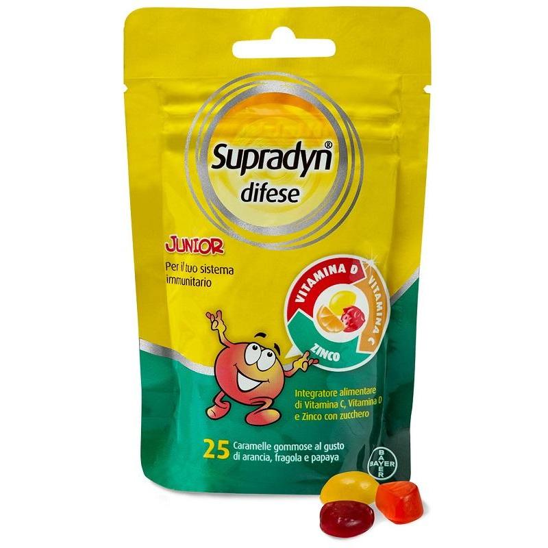 SUPRADYN DIFESE JUNIOR 25 CARAMELLE GOMMOSE