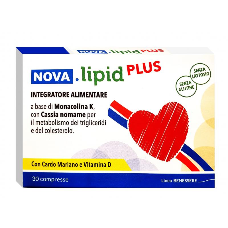 Nova Lipid Plus è privo di glutine e lattosio. Nova Lipid Plus è privo di glutine e lattosio.