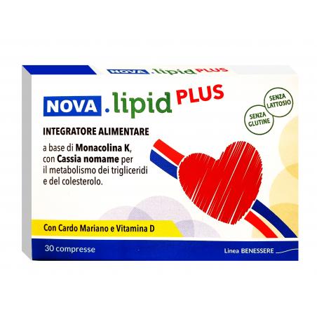 Nova Lipid Plus è privo di glutine e lattosio.