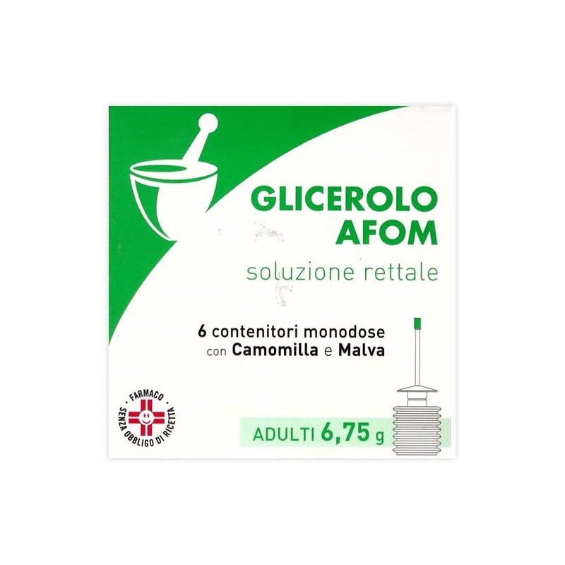 Glicerolo Afom*ad 6cont 6,75g