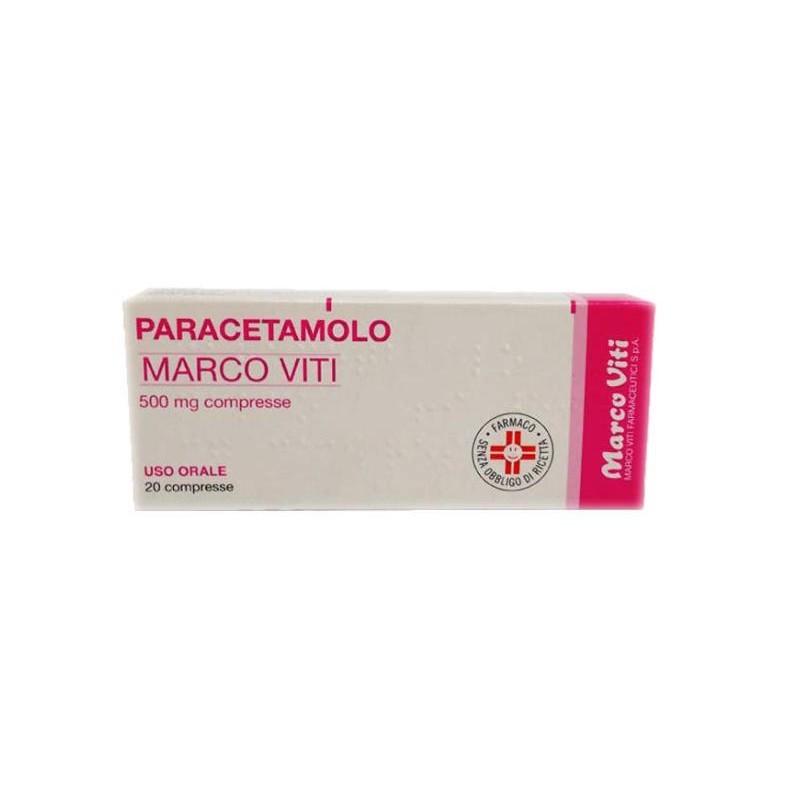 Paracetamolo Mv*20cpr 500mg