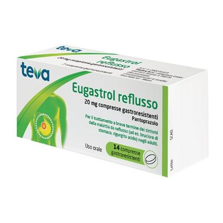 Eugastrol Reflusso*14cpr 20mg