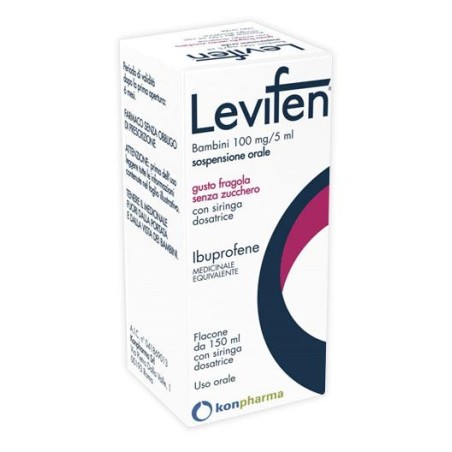 Levifen*os 150ml 100mg/5ml Fra