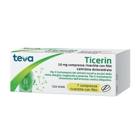 Ticerin*7cpr Riv 10mg