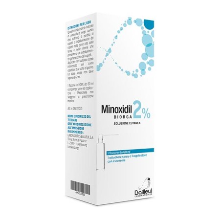 Minoxidil Biorga*sol Cut60ml2%